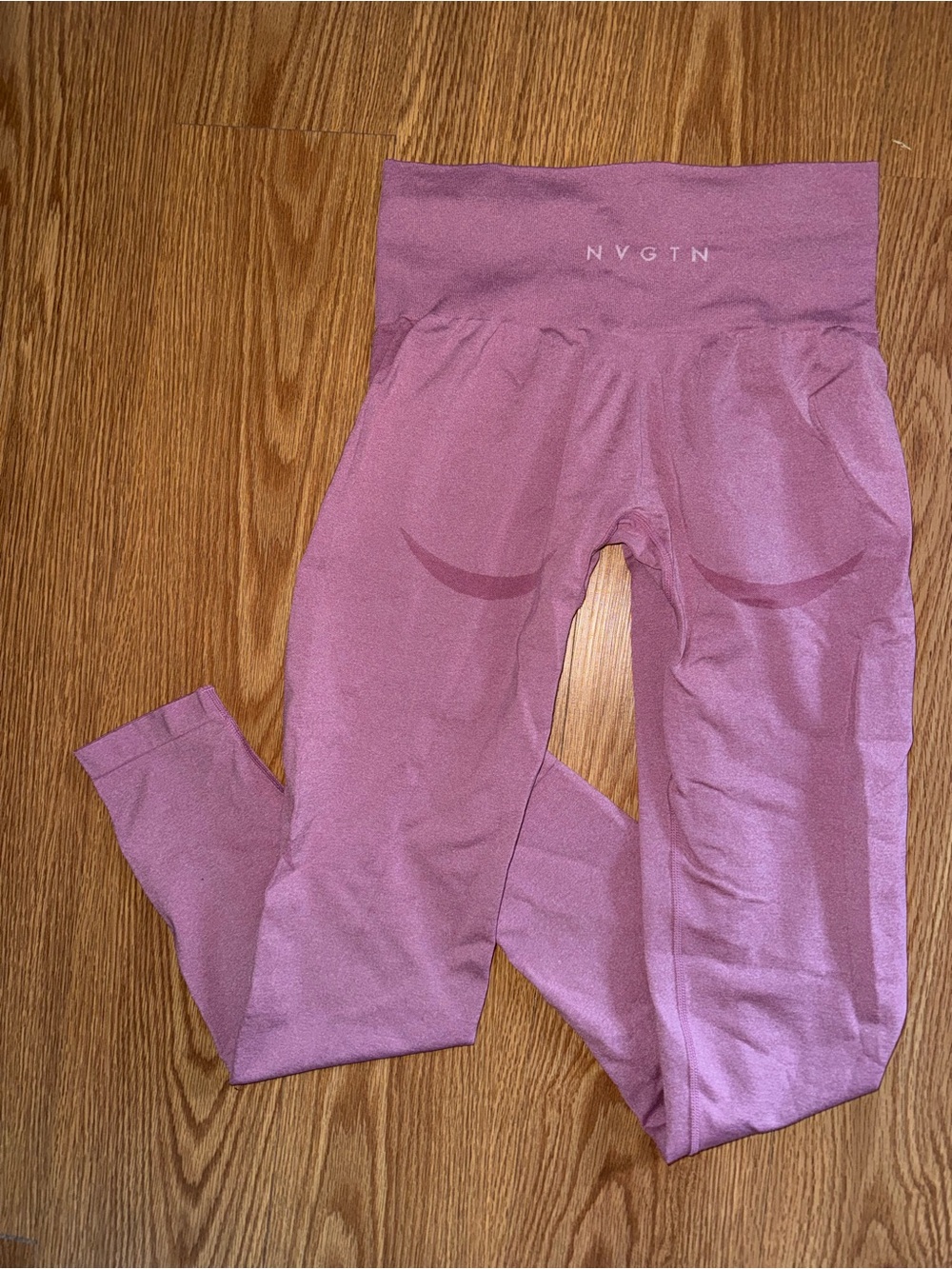 NVGTN High Waisted Seamless Leggings in Mauve